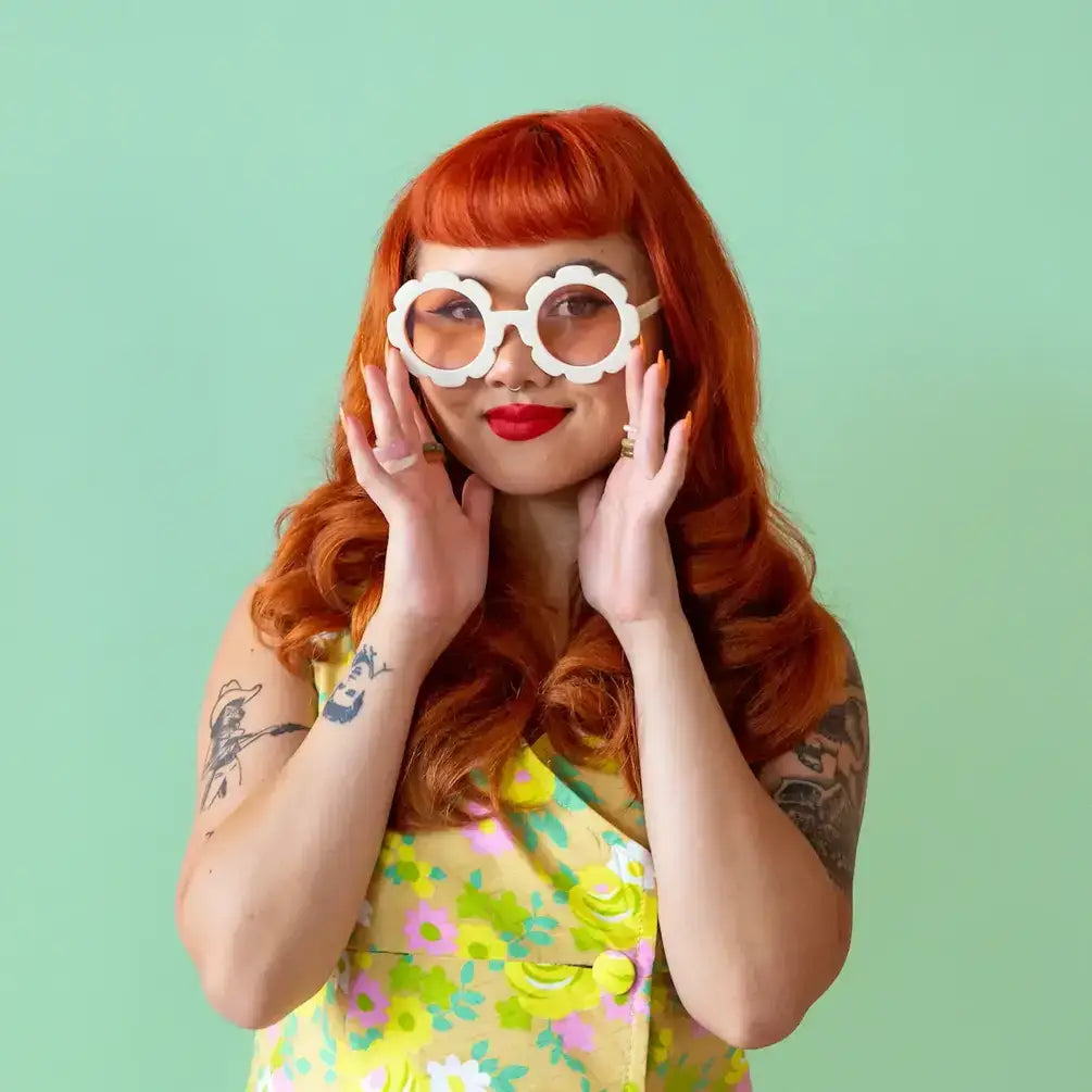 Adult Flower Sunglasses