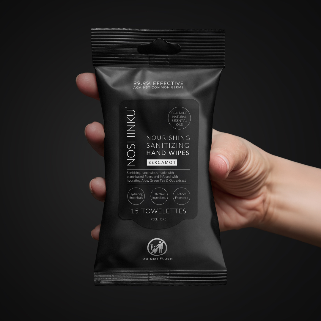 Bergamot Hand Sanitizing Wipes