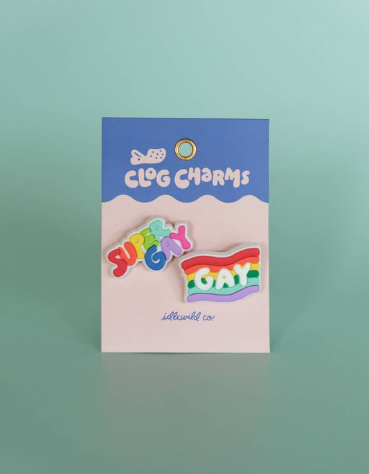 Gay Pride Croc Clog Charms