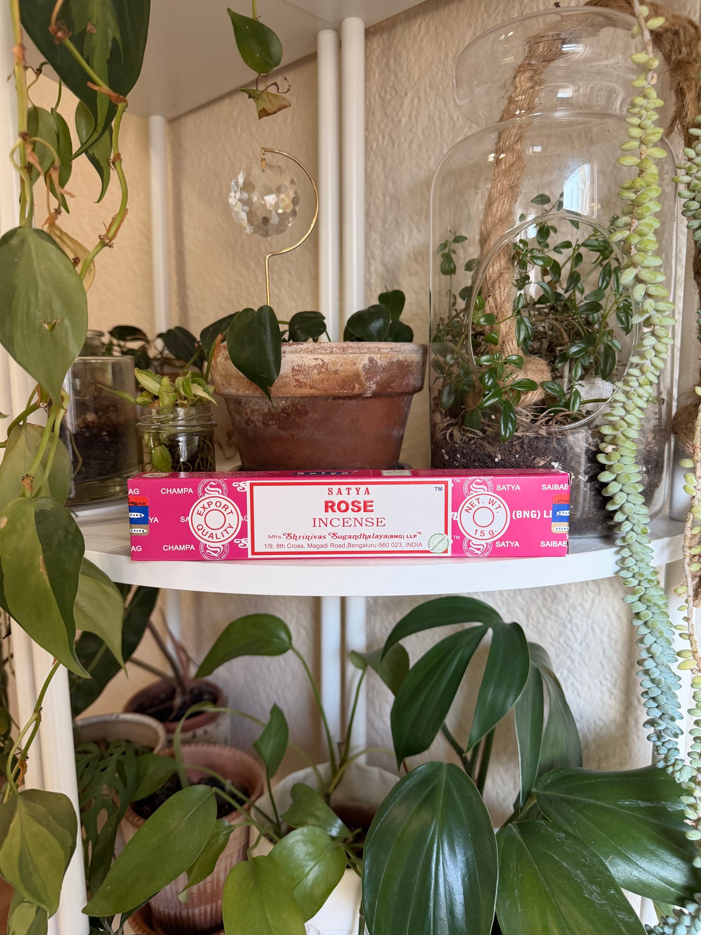 Satya Nag Champa Rose Incense