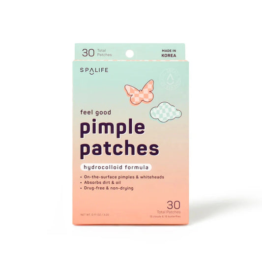 Hydrocolloid Pimple Patches - Feel good Butterfly & Clouds 30ct