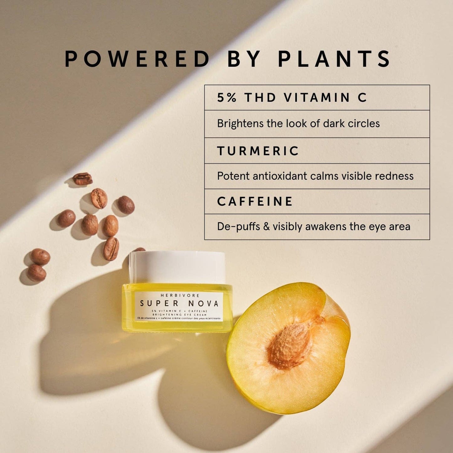 Super Nova 5% Vitamin C + Caffeine Brightening Eye Cream