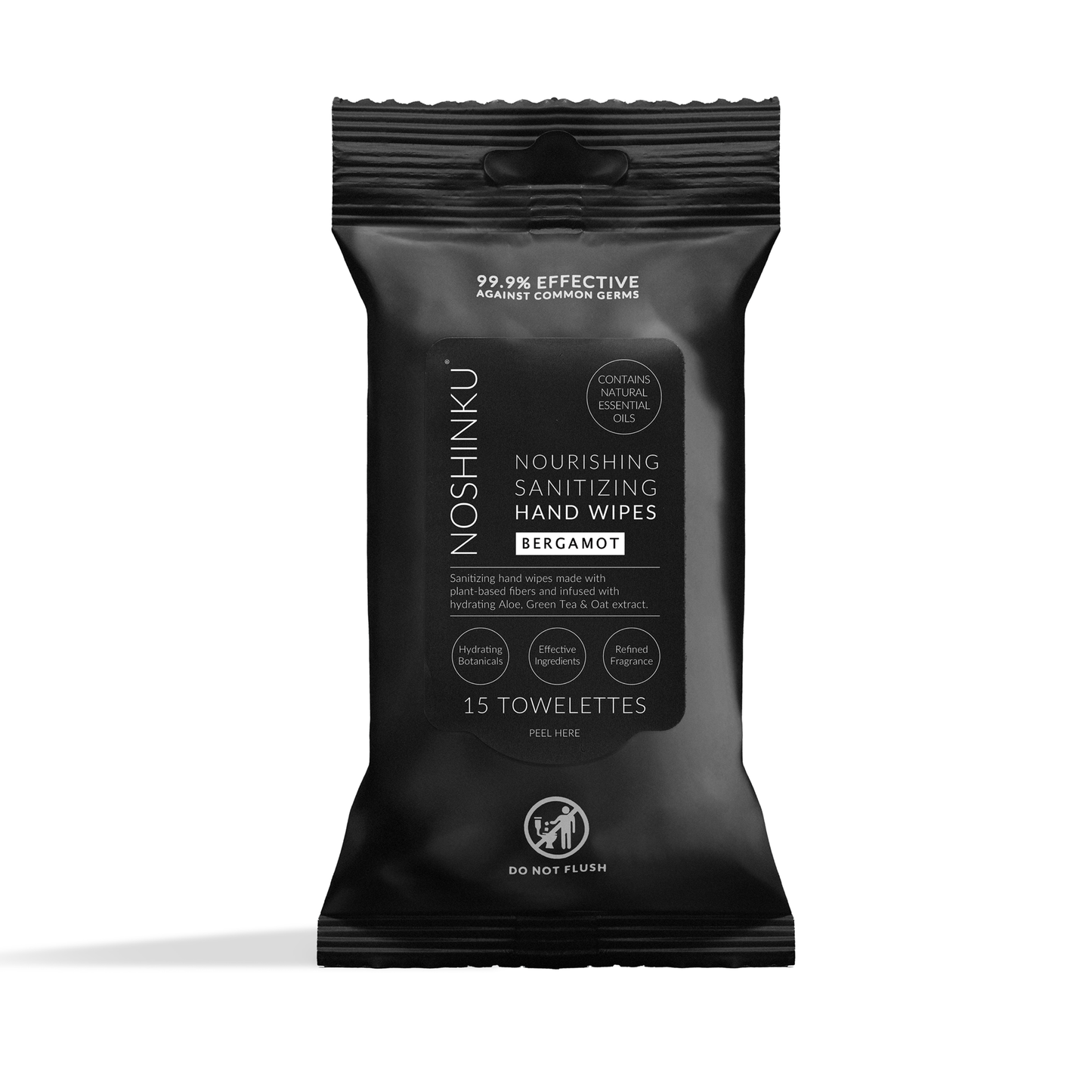 Bergamot Hand Sanitizing Wipes