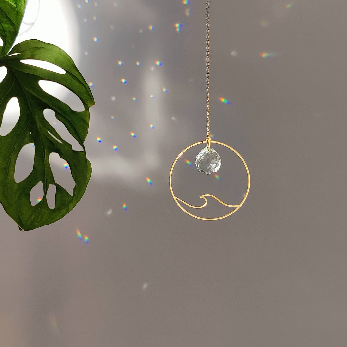 Wave Hanging Suncatcher
