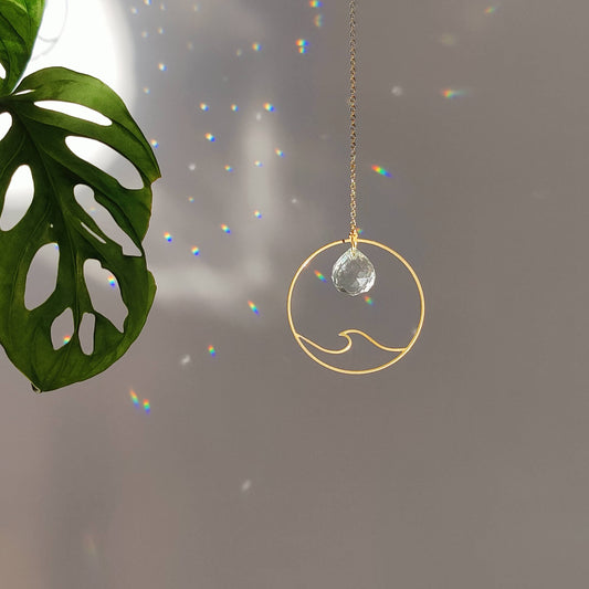 Wave Hanging Suncatcher