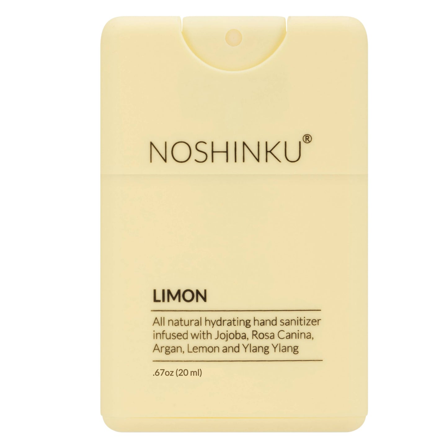 Refillable Lemon Ylang-Ylang Pocket Hand Sanitizer