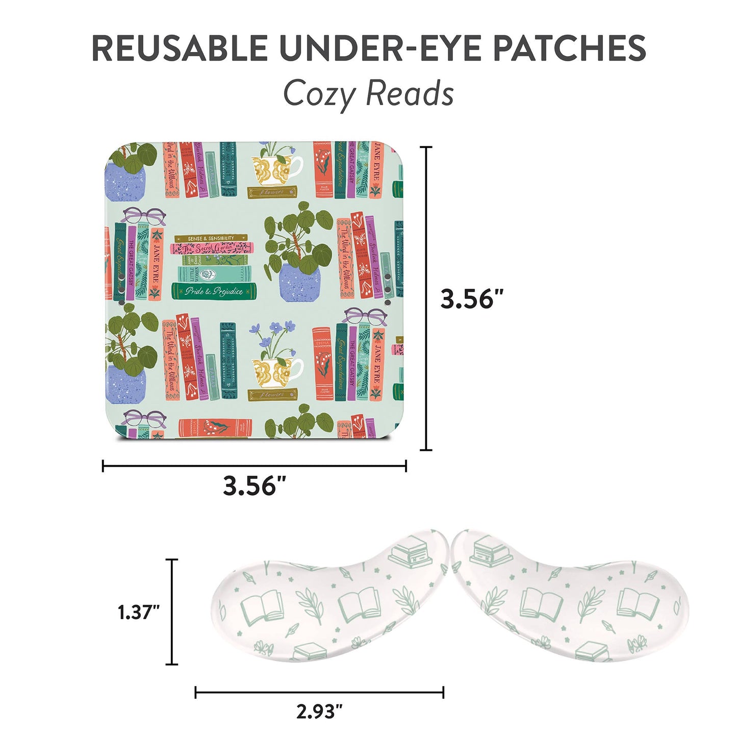 Cozy Reads Reusable Under-Eye Patches