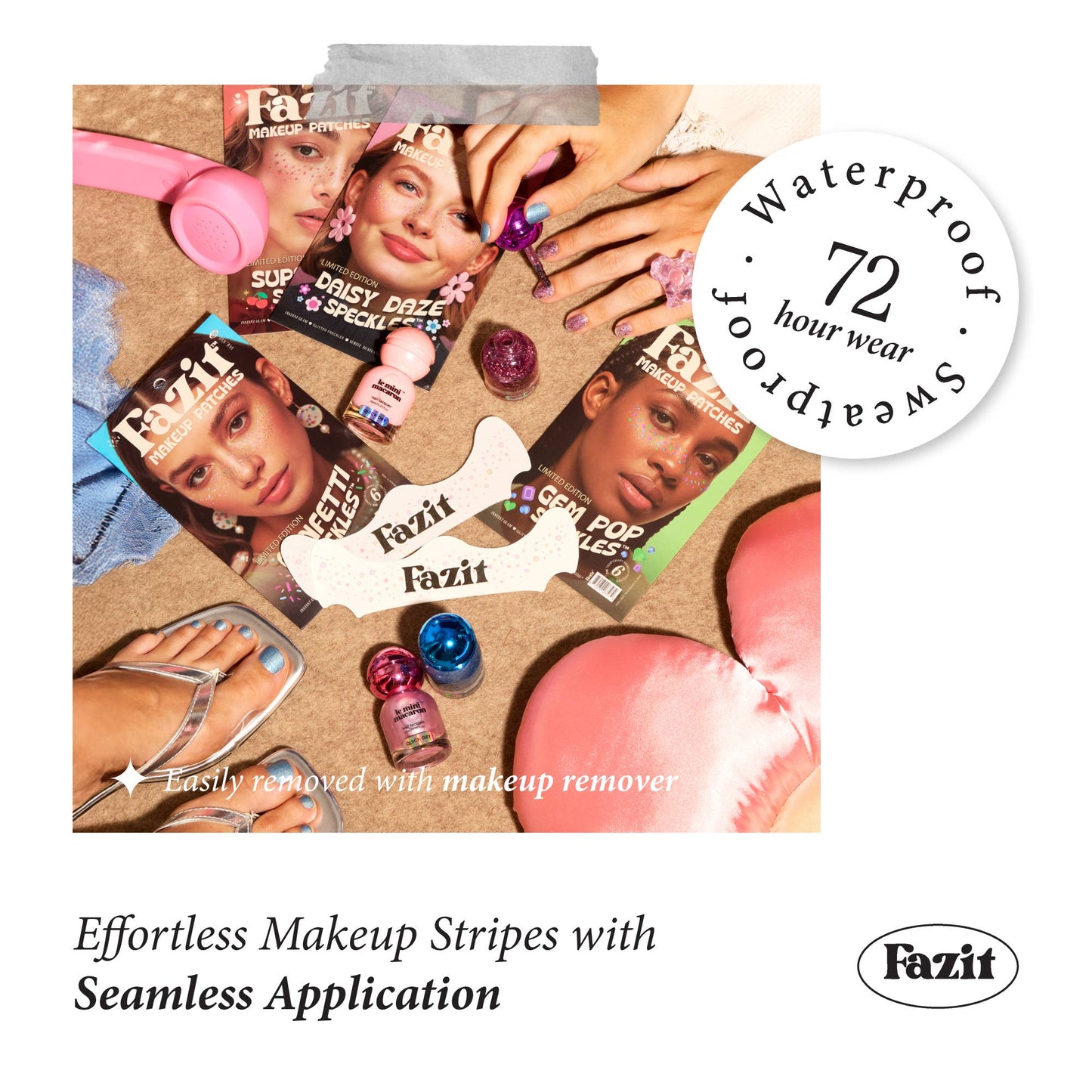 Daisy Daze Speckles — Spring Bloom Makeup Patches