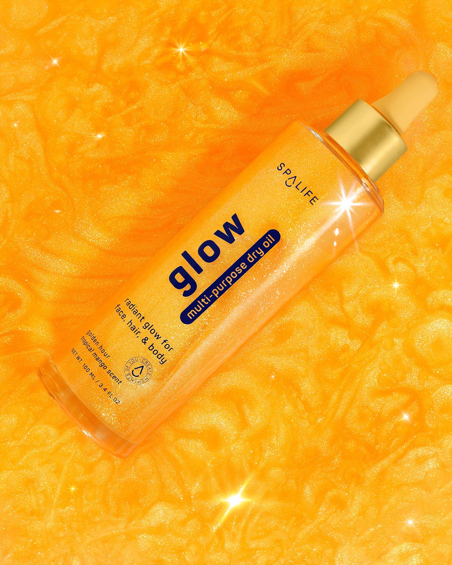 Mellow Mango Body Shimmer Oil