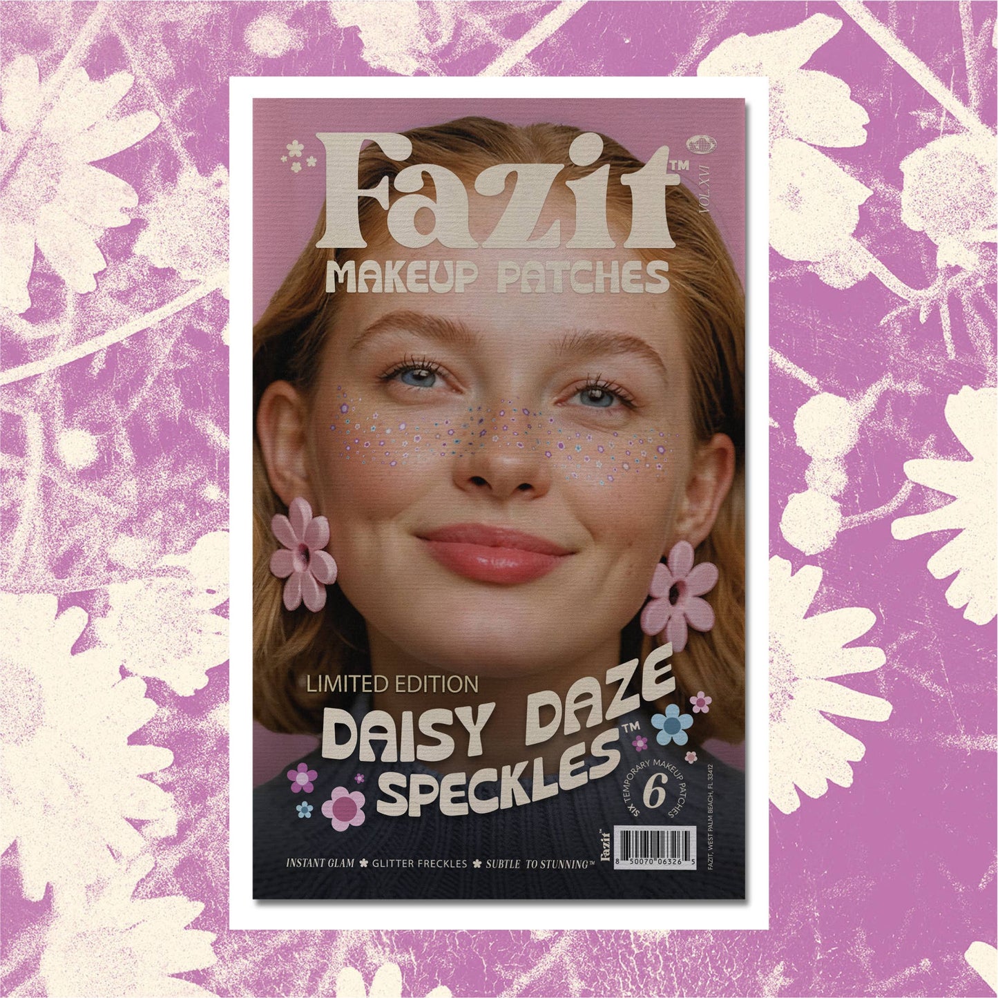 Daisy Daze Speckles — Spring Bloom Makeup Patches