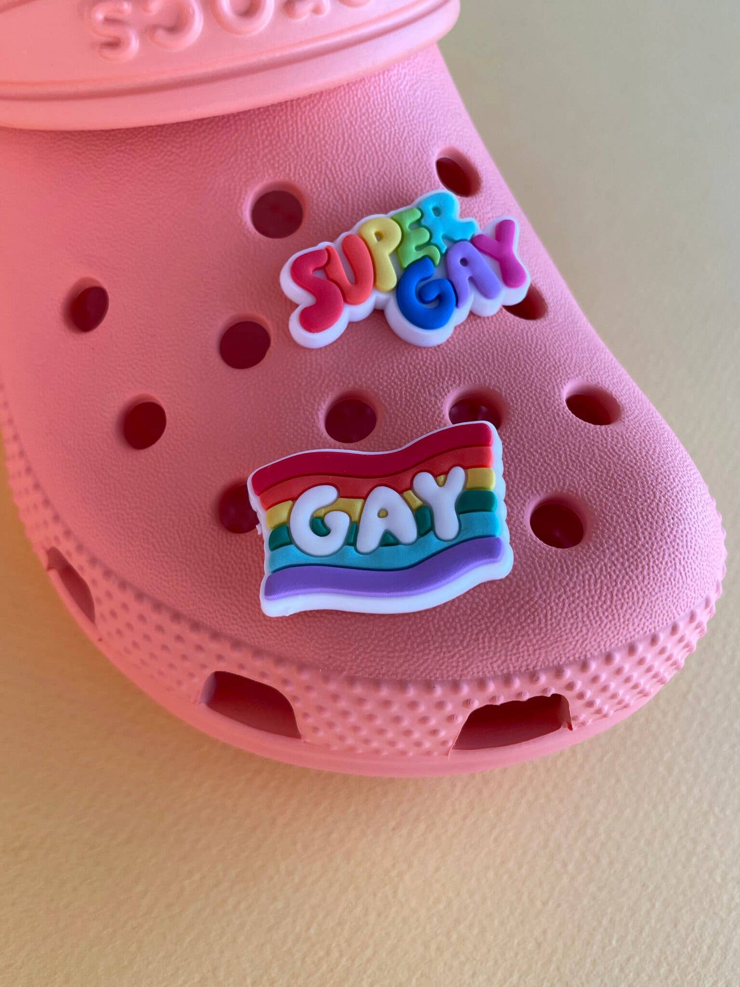 Gay Pride Croc Clog Charms