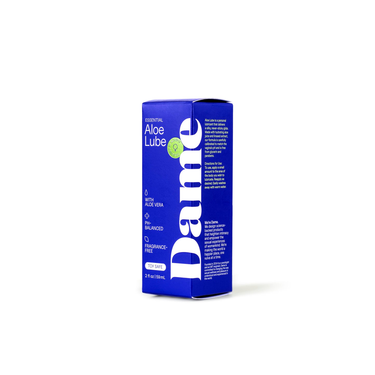 Aloe Lube 2oz | Natural pH-Balanced Travel Lubricant