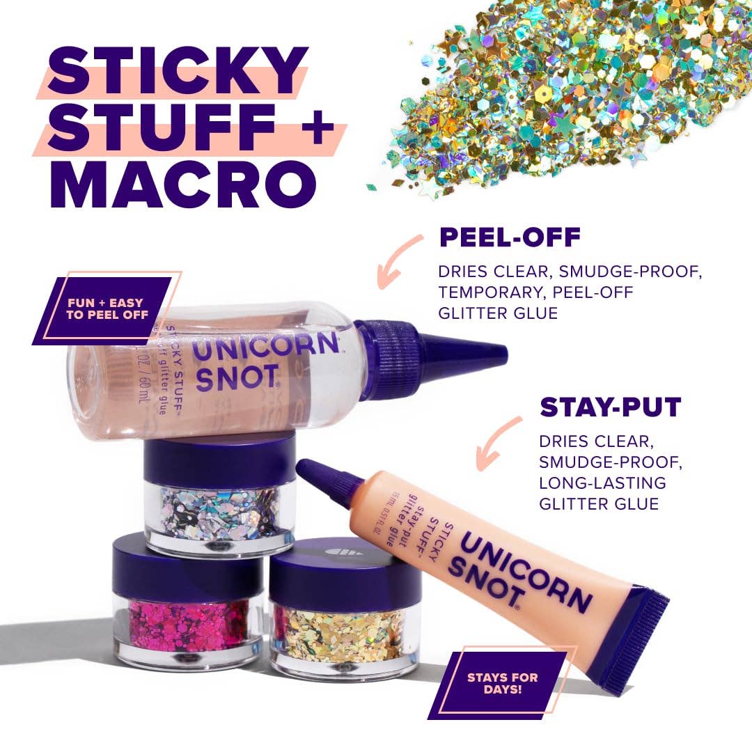 Macro Glitter | Gold-Solar | Chunky Glitter | Body Glitter