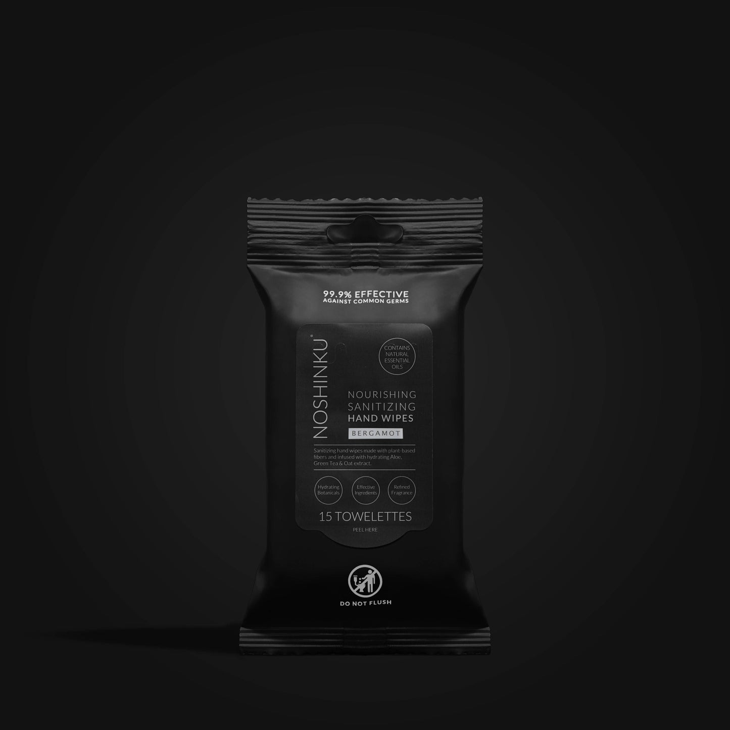 Bergamot Hand Sanitizing Wipes