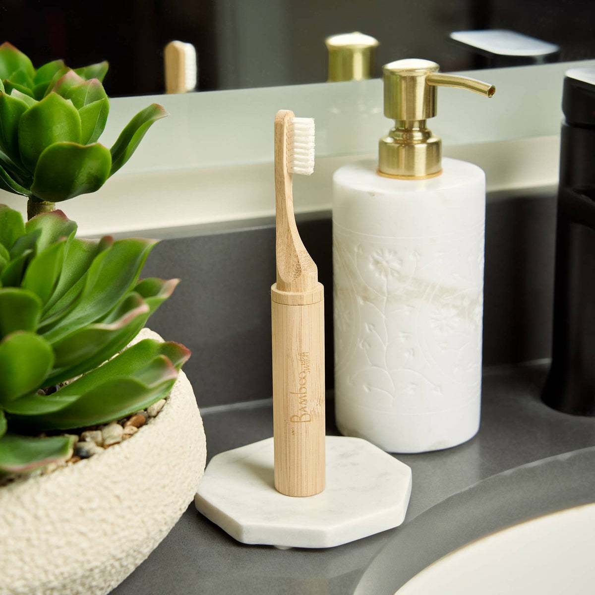 Compostable Bamboo Travel Toothbrush